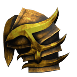 Gold Royal Guard Left Pauldron