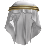 Gold Scarf Shiekh Headress 