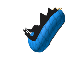 Gold Silver Wave Tail
