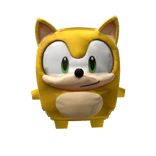 gold sonic sprite backpack