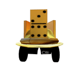 Gold Sparkle Fedora + Crown + Shades + Headphones