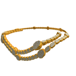 Gold tennis chain