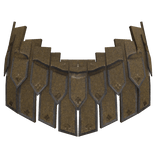 Gold Tribune Pteruges