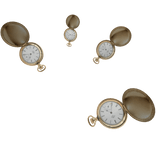 Gold Victorian Pocket Watches Clocks Vintage