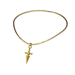 Gold Y2K HxH Judgement Chain Necklace (3.0)