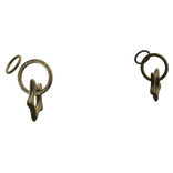 Gold Y2K Star Earrings w/ Hoops