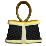 golden ankh handbag