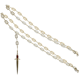 Golden Blade Chain Belt