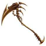 Golden Bone Scythe