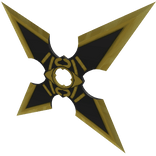 Golden Egyptian Shuriken