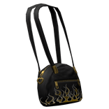 Golden Flame Shoulder Bag