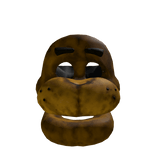 Golden Freddy Mask (FNaF Movie)
