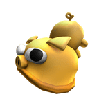 Golden Hungry Pig Hat