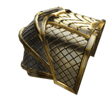 Golden kings right Pauldron