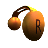 Golden Metal Headphones