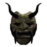 Golden Oni Mask