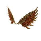 Golden Orange Wings