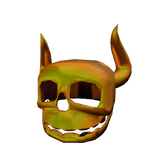 Golden Riddling Skull