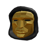 Golden Squid Game Leader Mask