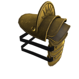Golden Sun-kissed Pauldron 