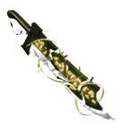 Golden Unbreakable Riven Sword