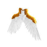 Golden White Angel Wings [Emissive]