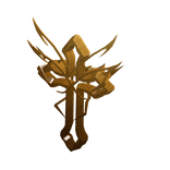 Golden Yellow Cross for Korblox