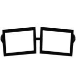goofy square glasses