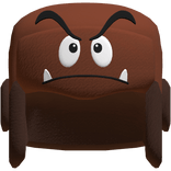 Goomba Mario Hat Y2K Ushanka