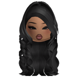 Gorgeous Curly Black Ponytail W/ Latina Makeup