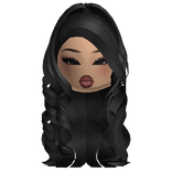 Gorgeous Curly Black Ponytail W/ Latina Makeup