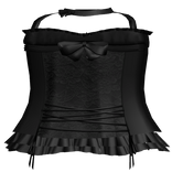 Gorgeous Laced Corset With Bow (Black)