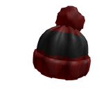 Gorro de lana Rojizo con linea