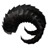 Goth Black Goat Horns