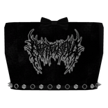 ☆ ꒰ goth black spiky top 