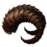 Goth Blood Skeleton Goat Horns