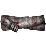 Goth Bloody Belt Face Cover 