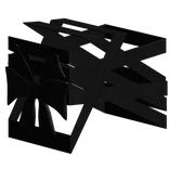 Goth Bow Black Bandage [Left]