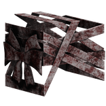 Goth Bow Bloody Bandage [Left]