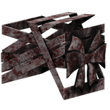 Goth Bow Bloody Bandage [Right]