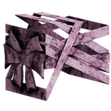 Goth Bow Pink Bandage [Left]