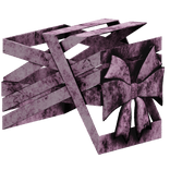 Goth Bow Pink Bandage [Right]