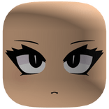 Goth Cute Emo Face - Light