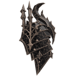Goth Death Knight Left Pauldron