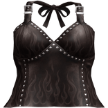 Goth Leather Top