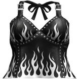 Goth Leather Top