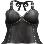 Goth Leather Top