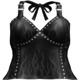 Goth Leather Top