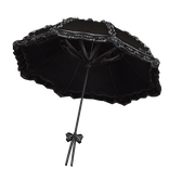 Goth Lolita Black Umbrella 