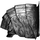 Goth Medieval Shoulder Pad [Right]